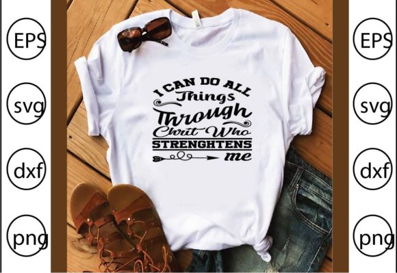 I Can Do All Things Through Christ Graphics