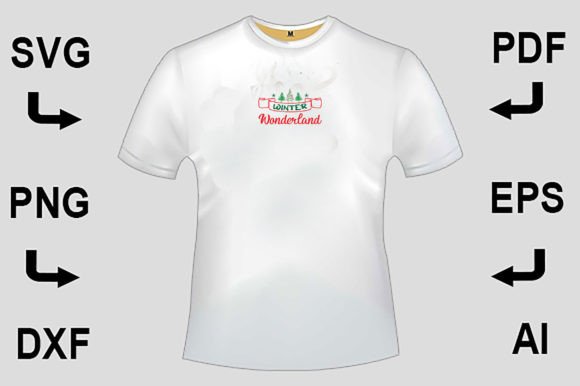 Winter Wonderland SVG T-Shirt Design